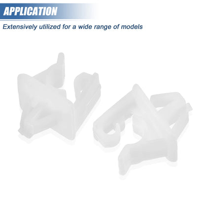 10 x Hood Prop Rod Holder for Honda Civic 4dr (2006 - 2016)