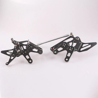 Rearset Footpegs Pedals Brackets for Kawasaki ZX10R (2006-2007)