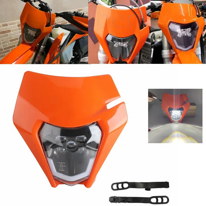 LED Headlight w/ DRL for KTM 250 300 350 450 500 EXC-F FC FE TC TE XC-W (2003-2023)