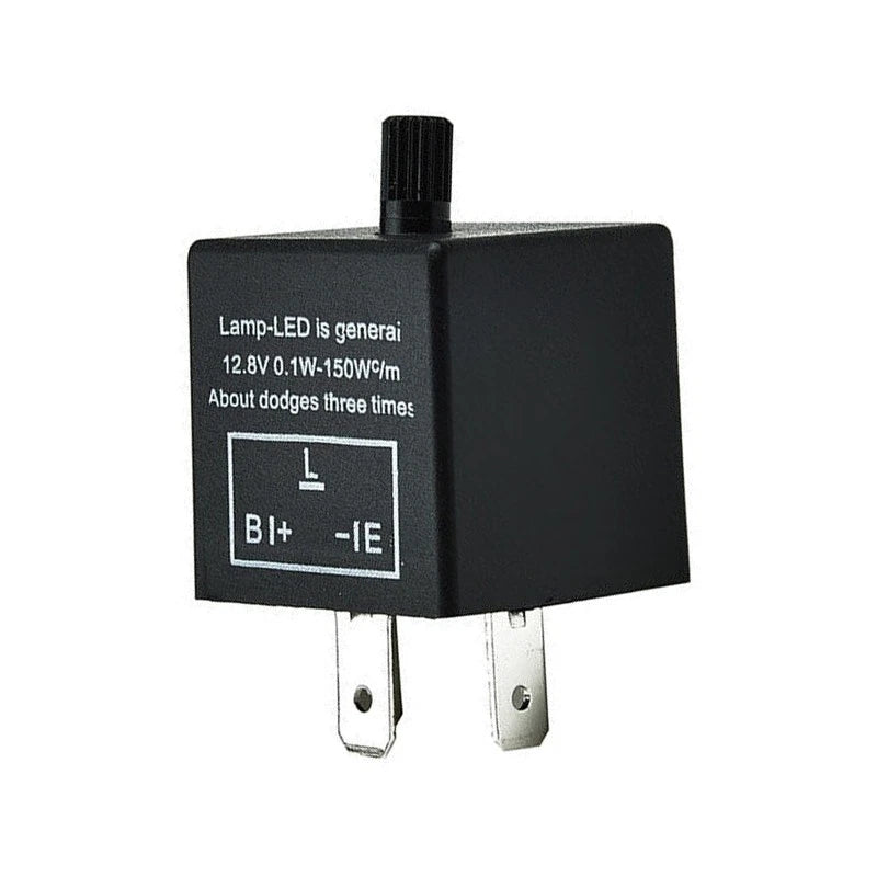 3-Pin Flasher Relay for CF13 Acc Turn Signal LED Light Hyper Flash