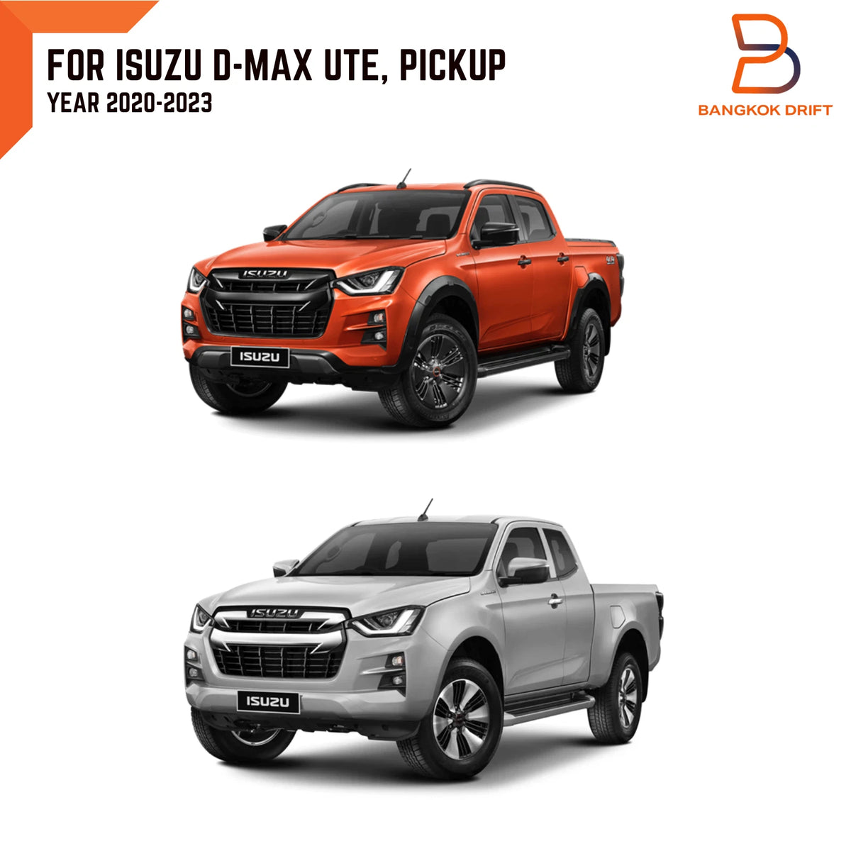 INFINITE Fog Lamp Driving Light Kit H8 for Isuzu D-Max Ute (2019-2024)