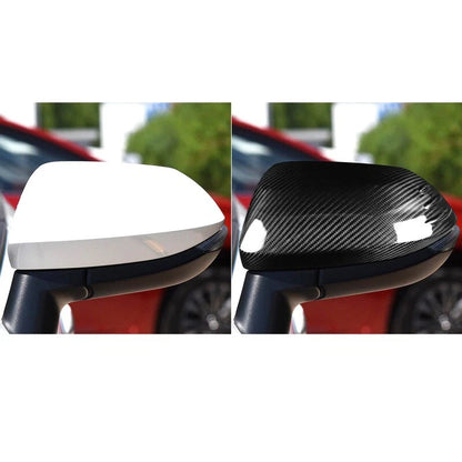 Real Carbon Fiber Add-on Side Mirror Cover for Toyota Corolla 2019-2024