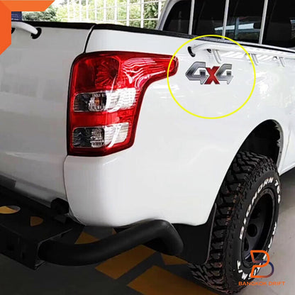 4 x 4WD PVC Side Rear Sticker Decal for Mitsubishi Triton L200 (2015-2019)
