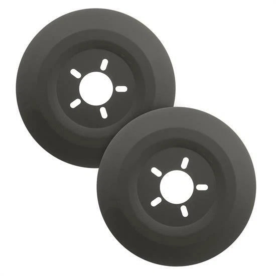 Wheel Dust Shields Covers for Mr Gasket (9325) - Fits Various Models
