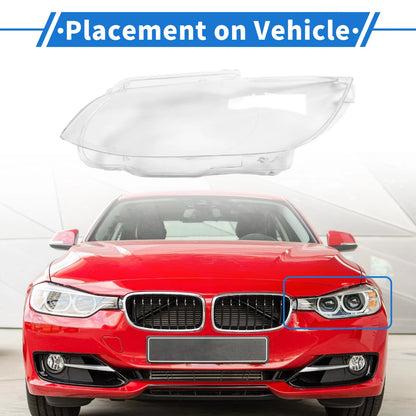 Car Front Left Headlight Lens Cover for BMW M3 E92 (2007-2013)