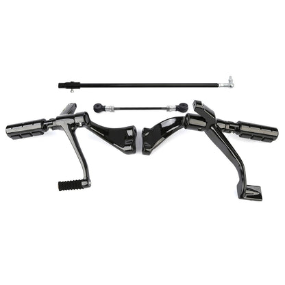 Forward Controls Kit Pegs Levers Linkages for Harley Sportster XL883/1200 (2014 - 2022)