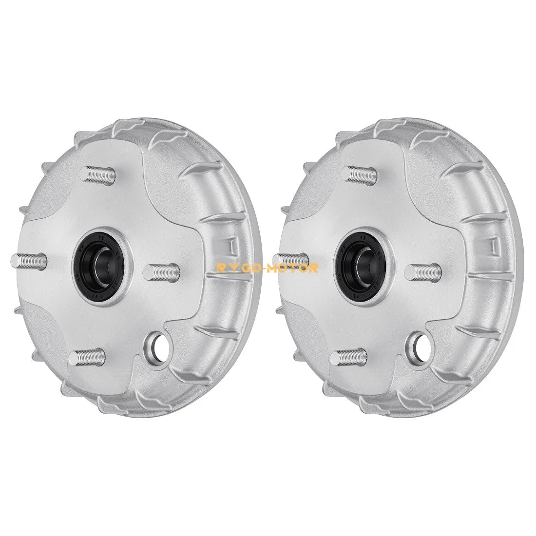 2x Front Brake Drums for Honda TRX350TE TRX350TM Rancher 350 ES (2000-2006)