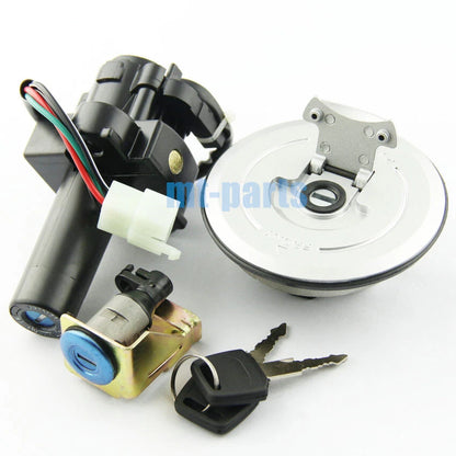 Ignition Key Switch & Fuel Tank Cap Set for Honda CB1300 (1997-2000)