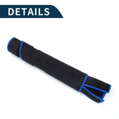Dashboard Cover Mat for Mazda Flair Wagon (2012-2020) Black Blue Set