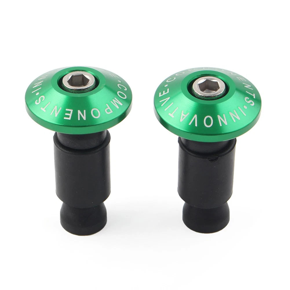 CNC 7/8" Handlebar End Weights Grips Cap Plugs for Dirt Bike Motor Green
