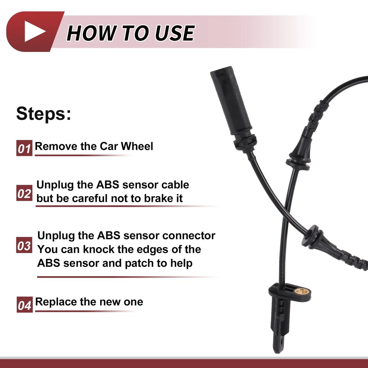 ABS Wheel Speed Sensor for BMW 3 Series (2006-2013)