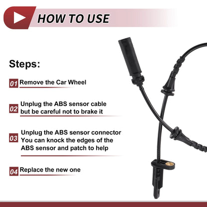 ABS Wheel Speed Sensor for BMW 3 Series (2006-2013)