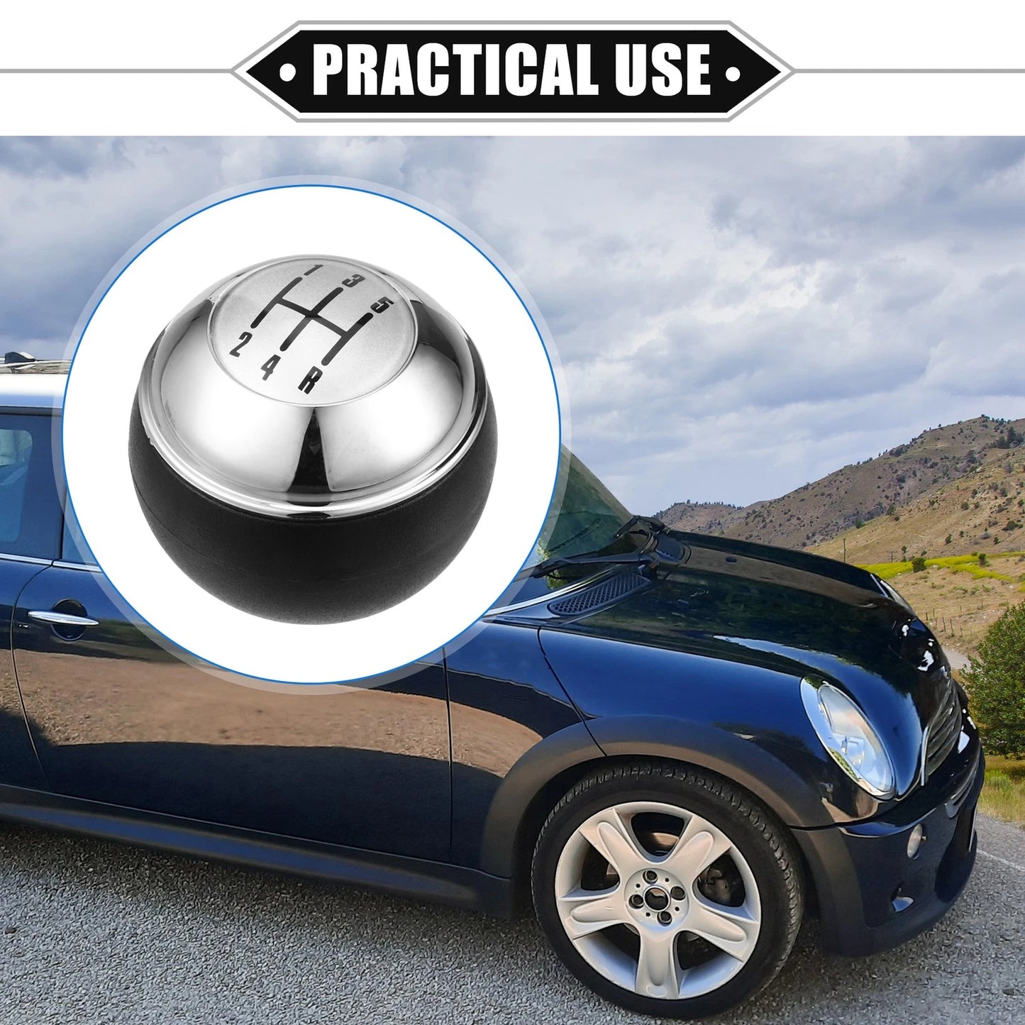 5 Speed Manual Gear Shift Knob for Mini R50 R53 R52 (2000-2006)