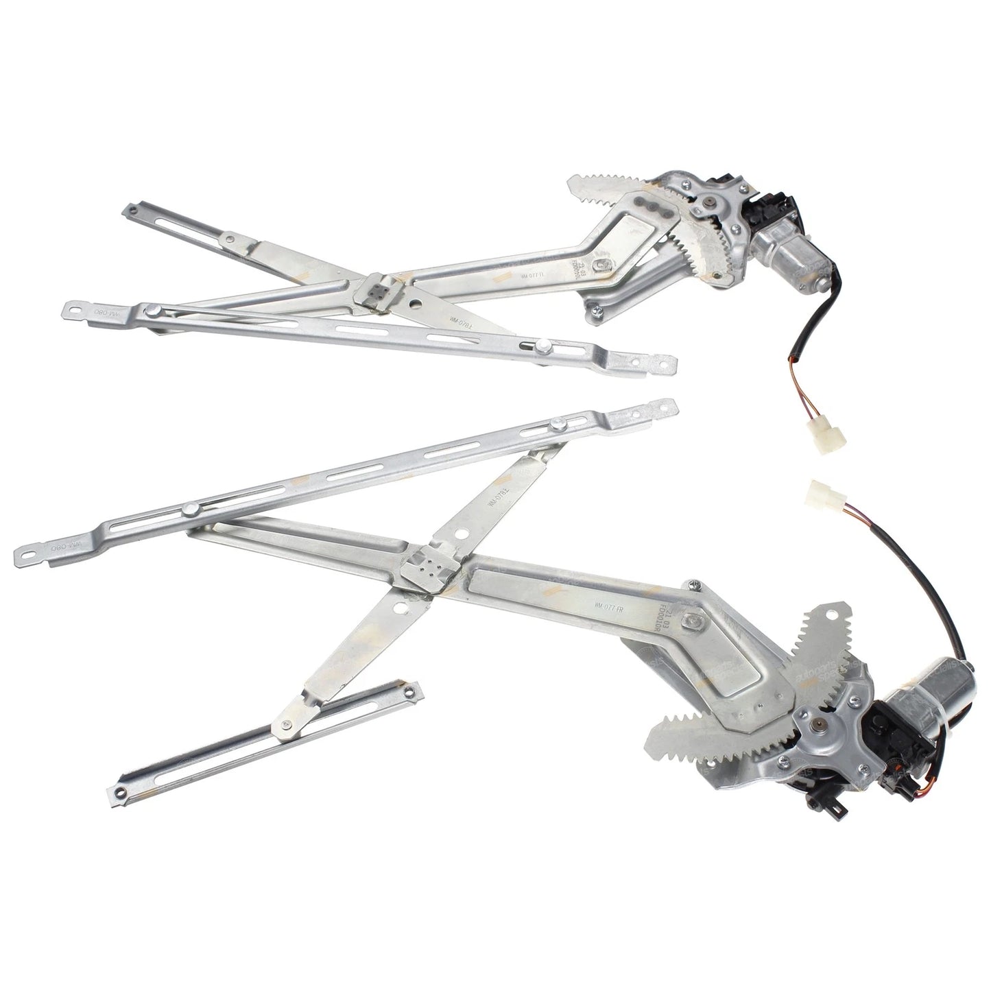 Pair Front Electric Window Regulator with Motor for Ford Ranger (2006 - 2011)
