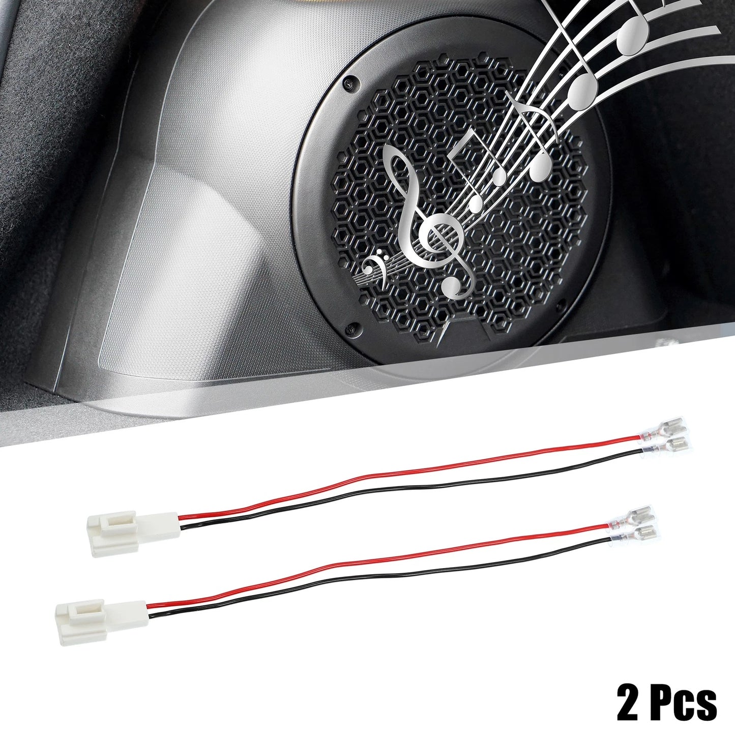 Car Speaker Connector Wire Harness Adapter for Kia, Toyota
