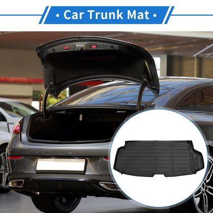 Cargo Liner Rear Trunk Mat for Volvo XC90 (2016-2024) Long Stripe Pattern TPE
