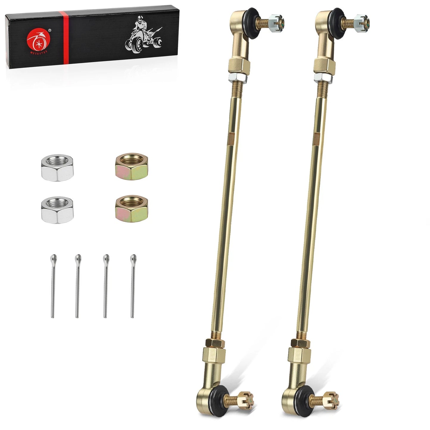 Left Right Tie Rods w/ End Kit for Honda TRX450ER 2006-2014