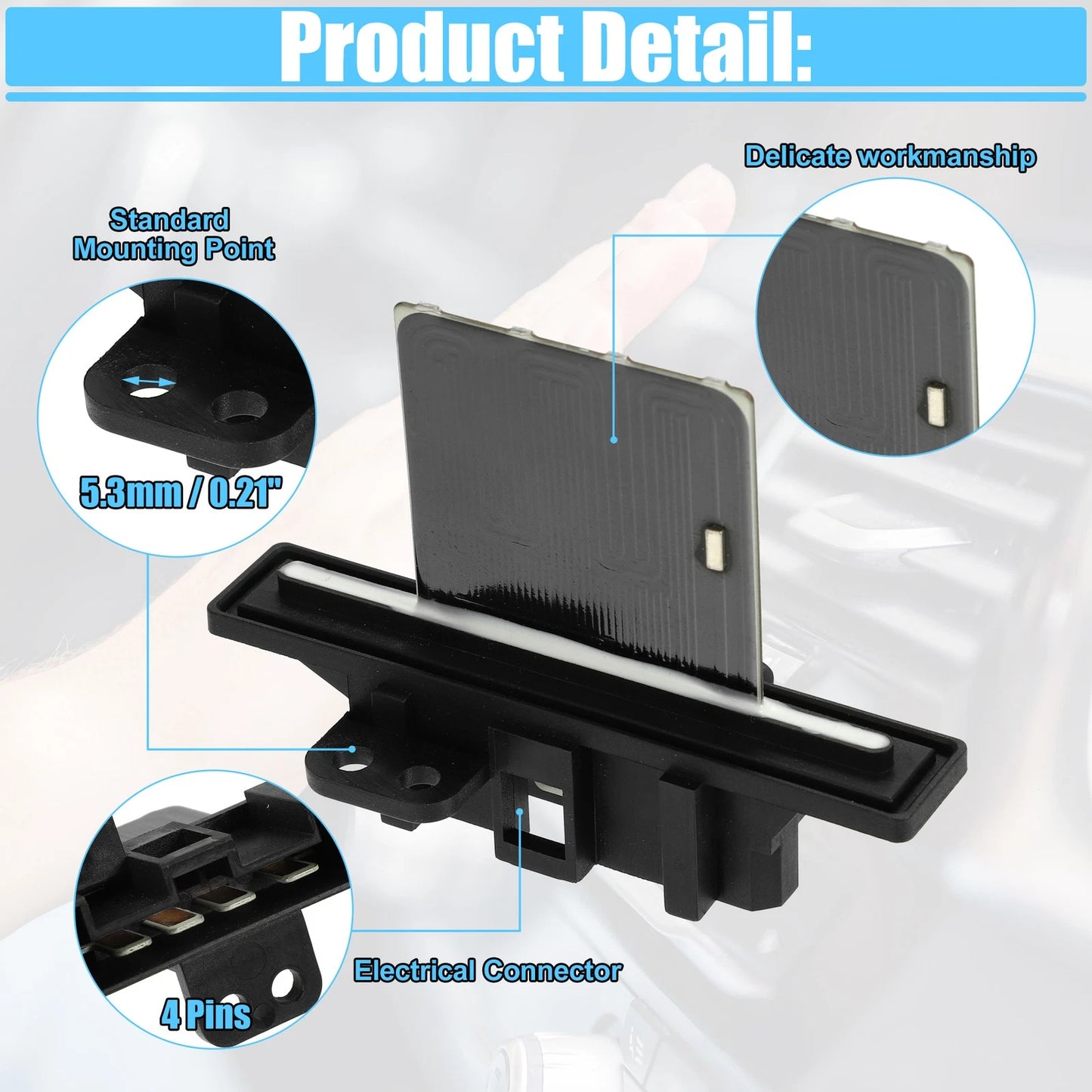 HVAC Blower Motor Resistor for Nissan Sentra (2000-2006)