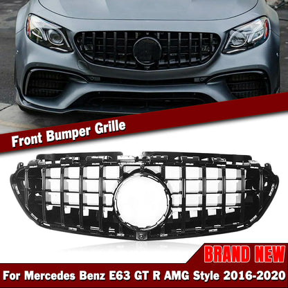 Grille for E63 W213 GT R Style Black (2016-2020)
