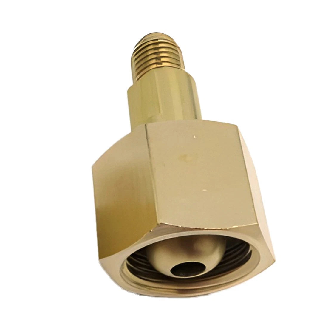 Brass 1/4 SAE G5/8 Bottle Adapter for Car