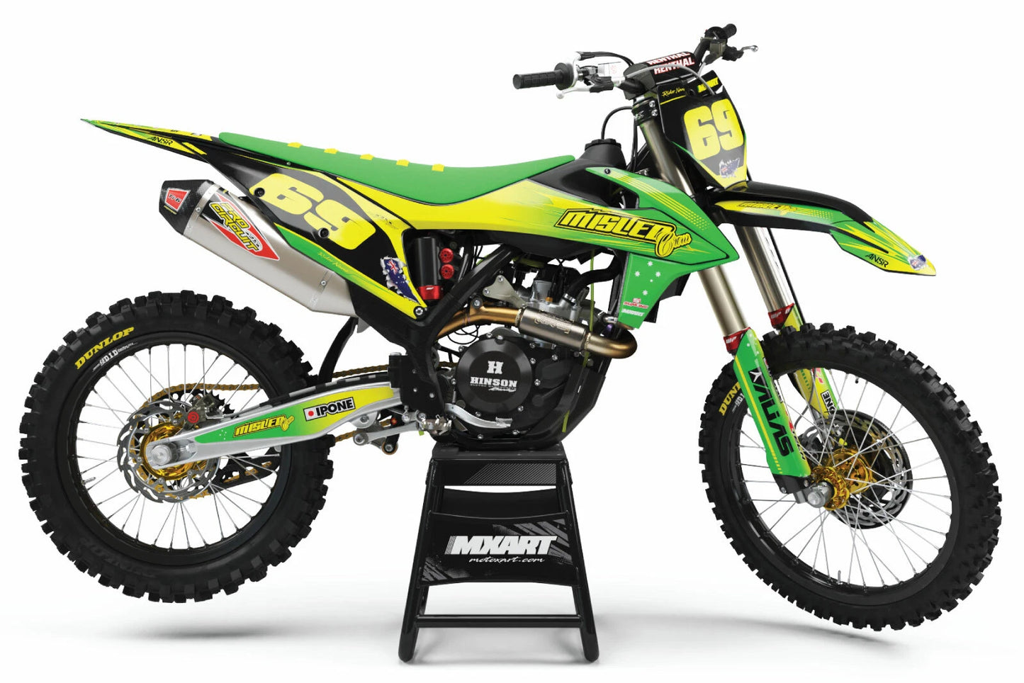 Custom Decal Kit PATRIOT Style Stickers for KTM 50 (2016-2020)