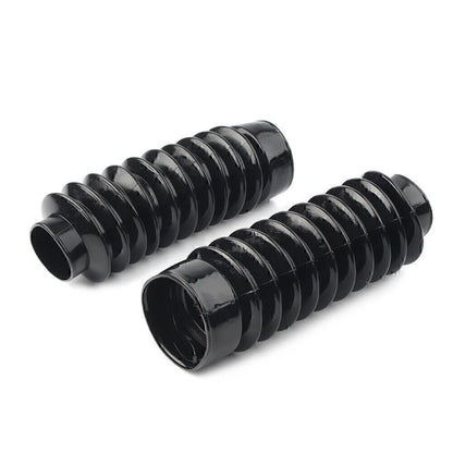49mm Front Fork Gaiters Boots for Harley Dyna