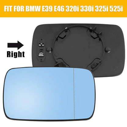 Heated Right Side Mirror with Backing Plate for BMW E39 E46 330i 325i 525i (1997-2006)
