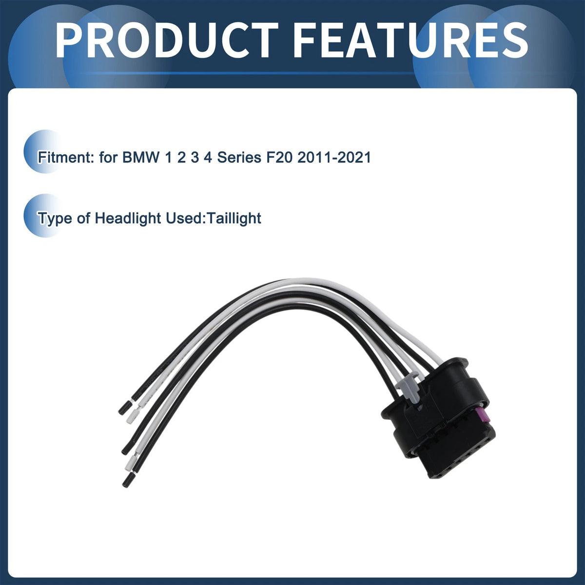 Lamp Wire Harness for BMW 1 2 3 4 Series F20 (2011-2021)