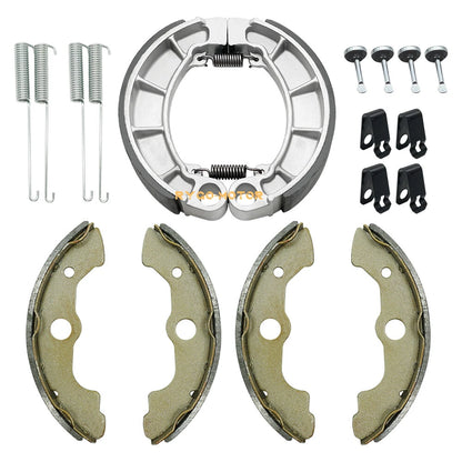 Brake Shoes Front & Rear Kit for Honda Rancher 400 (2004–2007)