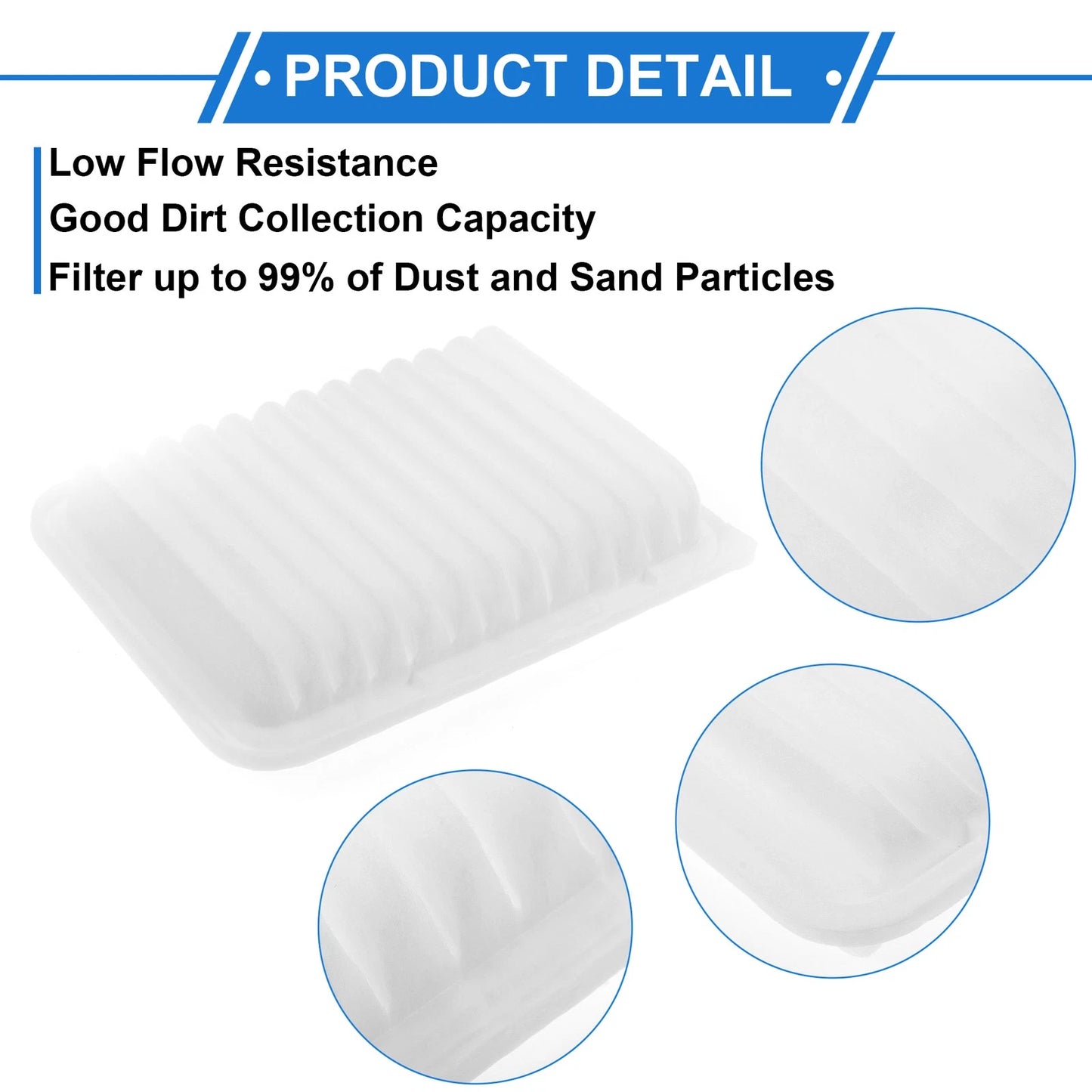 Engine Air Filter for Toyota Yaris 1.5L L4 (2017) - 1 Pcs