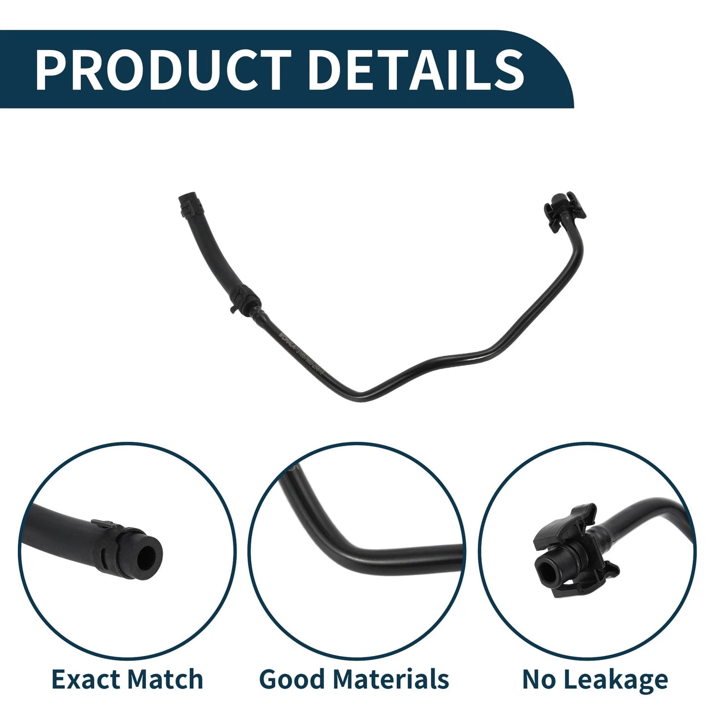 Heater Hose for Volvo S60 II (2010-2015) - Rubber Radiator Hose 1 Pc