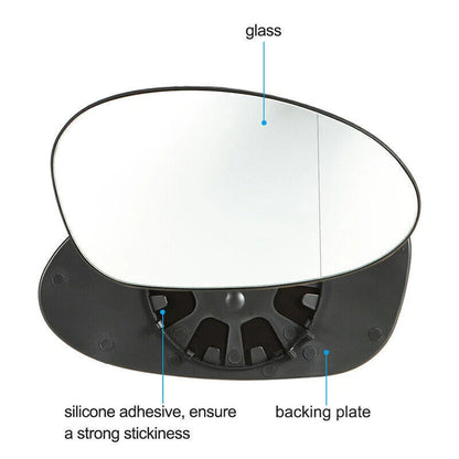 Heated Mirror Glass for BMW E81 E90 E91 E92 325i 328i 335i (2007-2011)