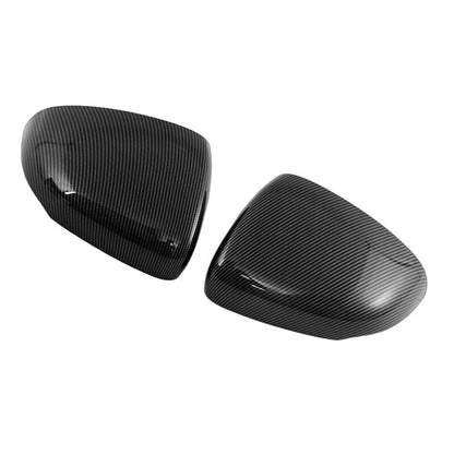Carbon Black Side Rearview Mirror Cover for Mercedes Benz W177 A200 (2019-22)