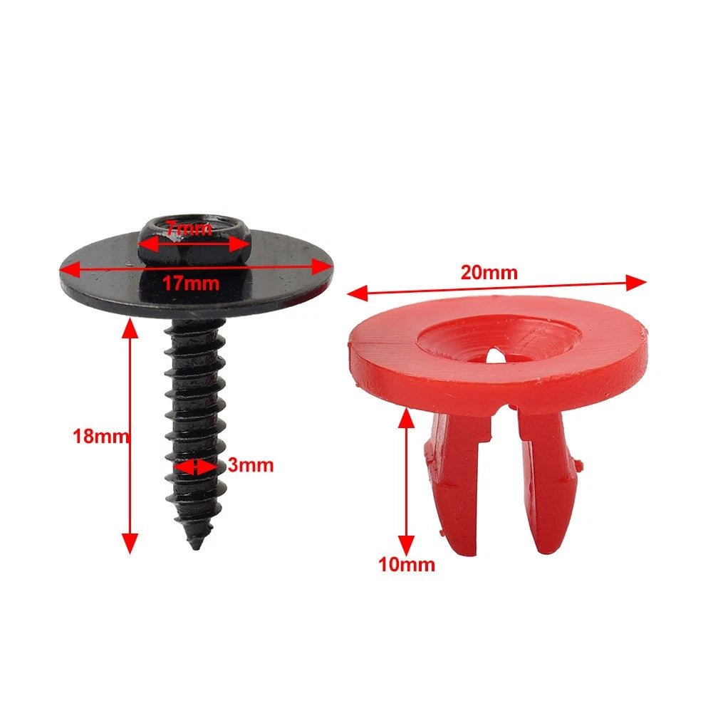 Engine Splash Shield Screw Nut Retainer for Ford Focus & GMC Sierra