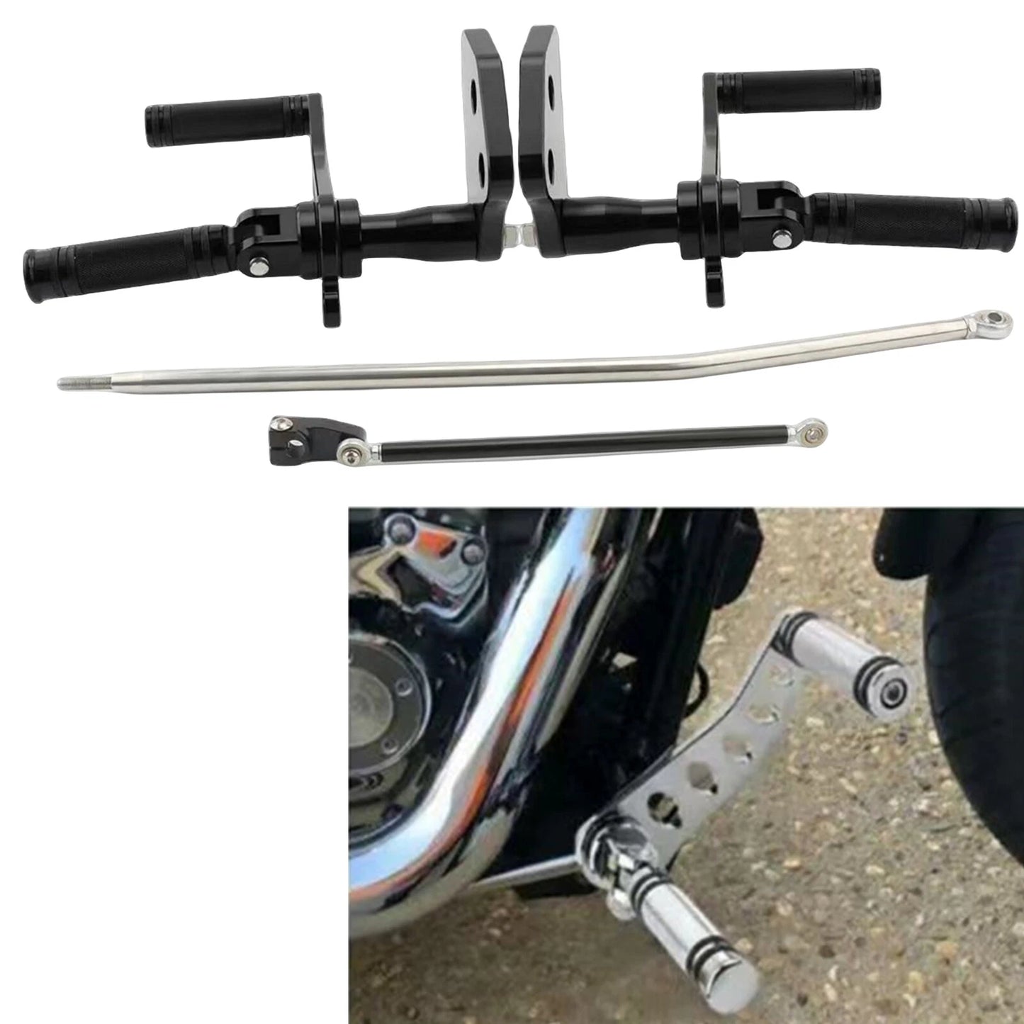 Foot Pegs for Harley DYNA Low Rider (2000-2012)