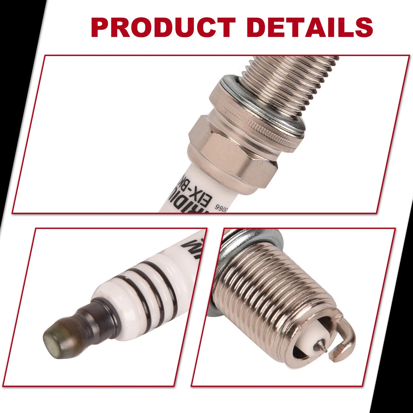 6 x IRIDIUM Spark Plugs for Nissan, Toyota, Lexus, Mitsubishi, Suzuki (2000-2023)