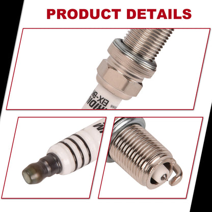 6 x IRIDIUM Spark Plugs for Nissan, Toyota, Lexus, Mitsubishi, Suzuki (2000-2023)