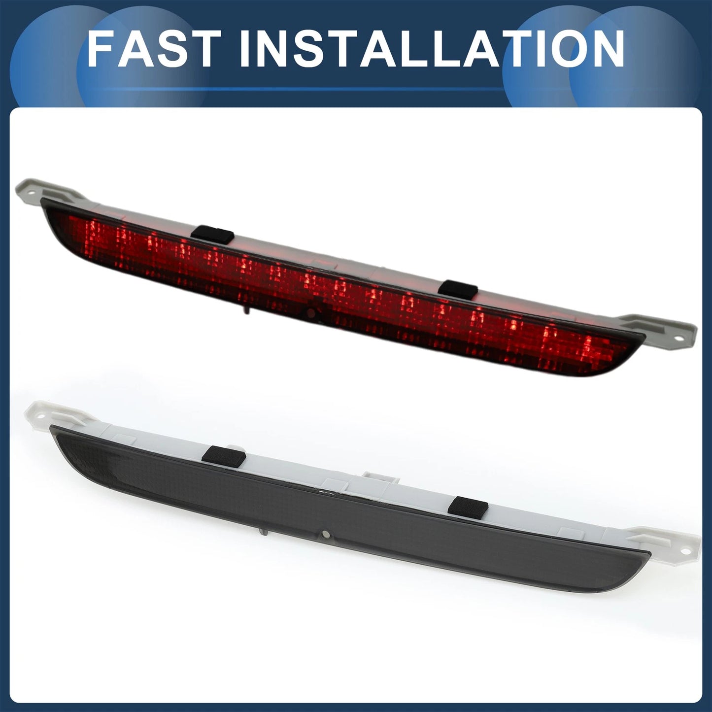 LED Third Brake Light for BMW X5 II E70 2008-2013 Black Housing
