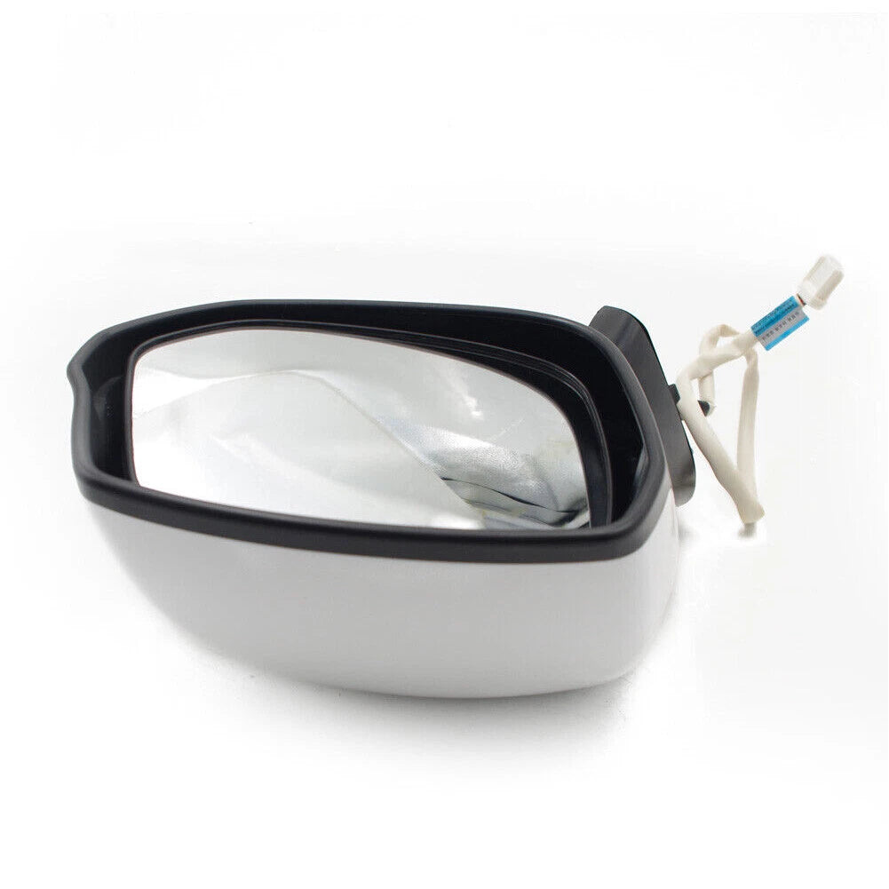 Car Side Mirror 1 Pair for Honda Civic (2012-2015) White Power Glass