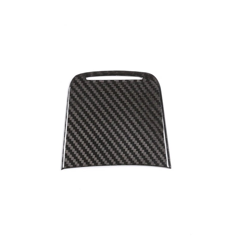 Carbon Fiber Center Console Cup Holder Cover Trim Fits Porsche 718 911 2016-2020