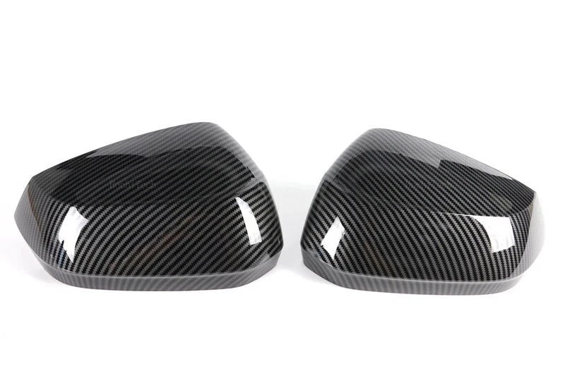 Carbon Style Side Wing Mirror Caps Covers for Audi Q2 GA and Q3 F3 (2016-2025)