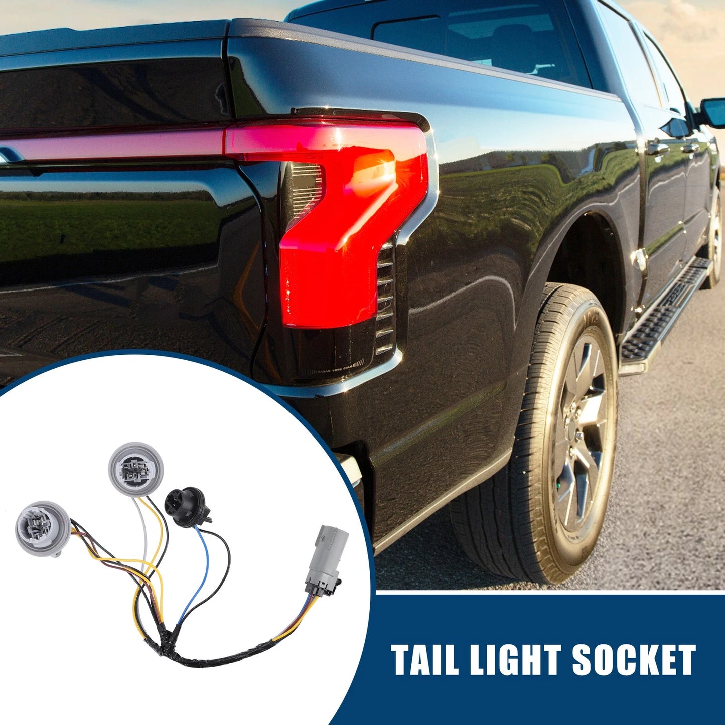 Tail Light Socket Wire for Ford F150 Pickup (2018-2020)