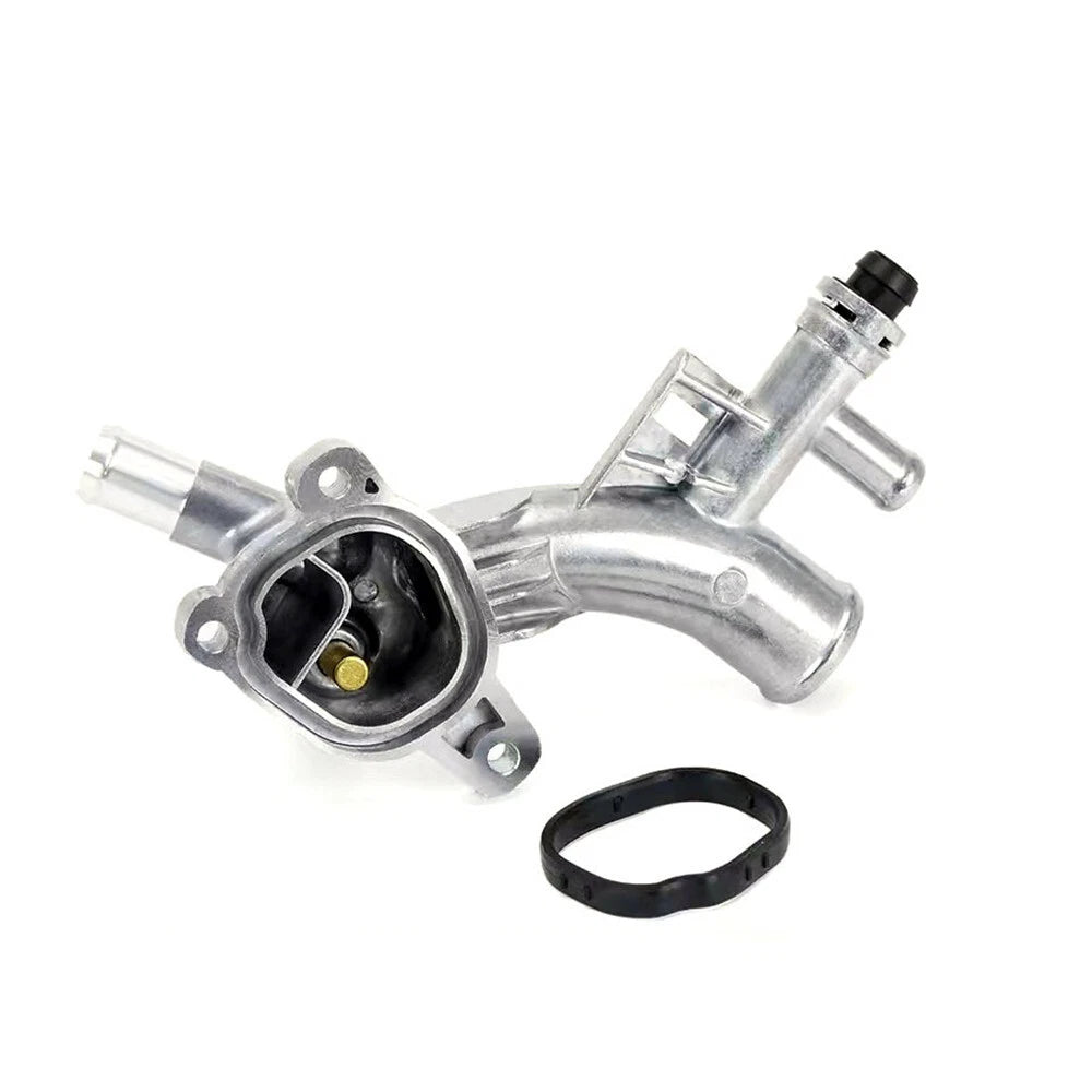 Aluminum Water Outlet Thermostat Housing for Chevy Cruze Sonic Trax Encore (2011-2021)
