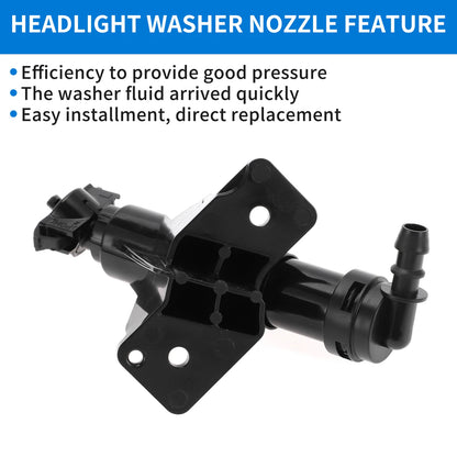 Driver Side Headlight Washer Nozzle for Kia CEED (2012-2017)