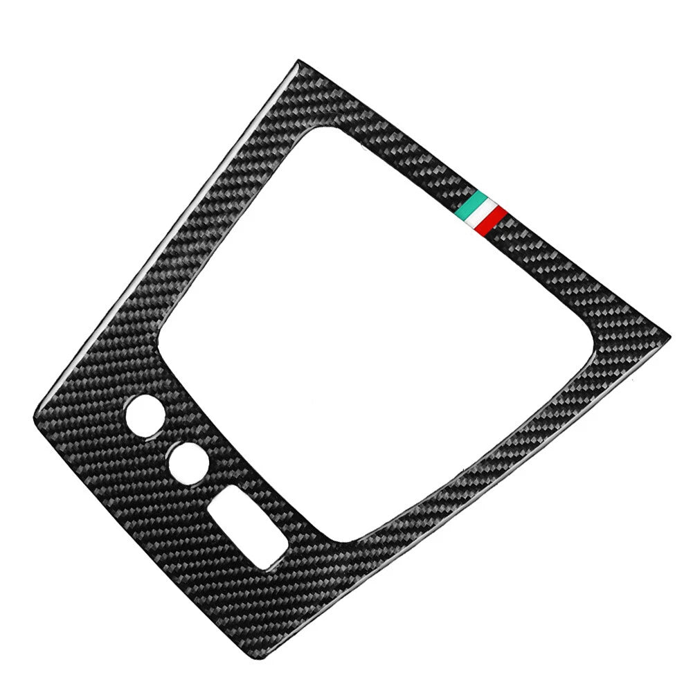 Carbon Fiber Gear Shift Panel Cover for Alfa Romeo 159 Brera Spider (2006-2011)