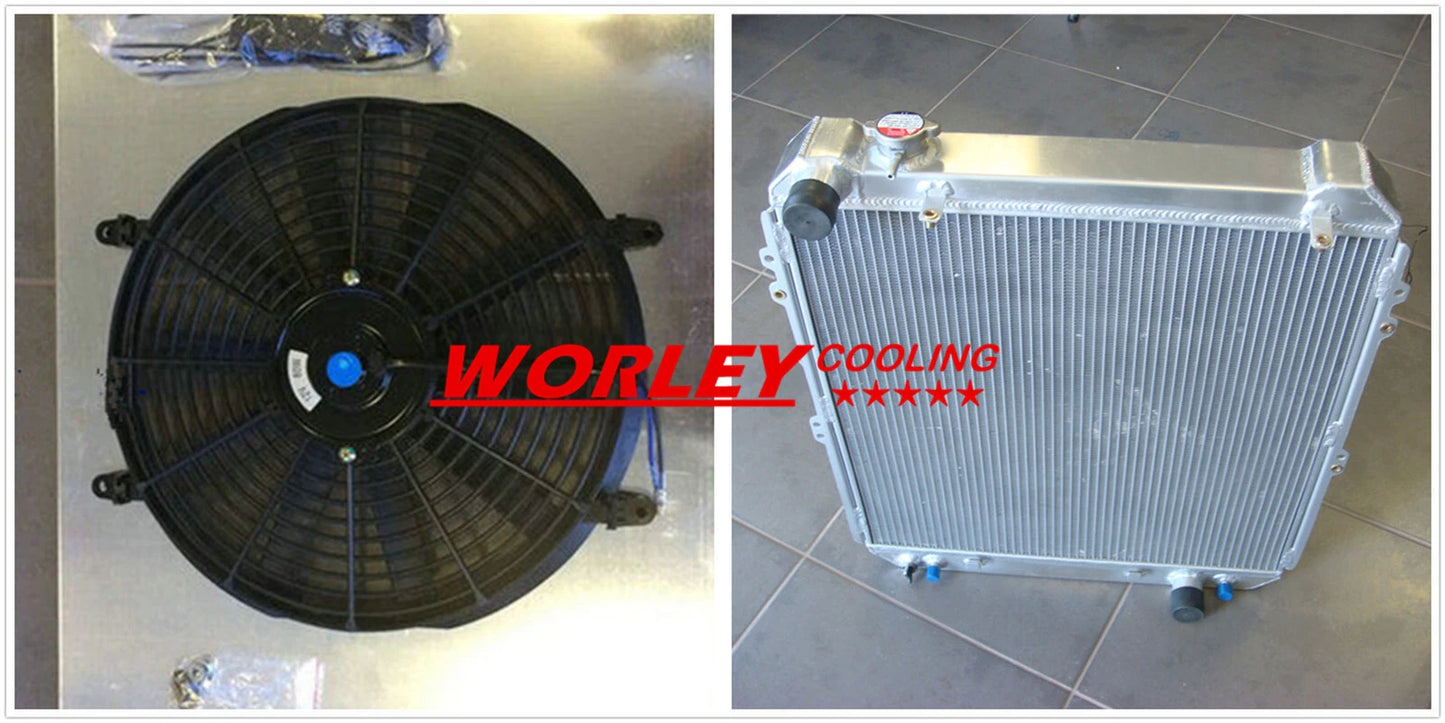 Radiator + Shroud + Fan for Toyota Hilux Surf KZN130 (1993-1995)