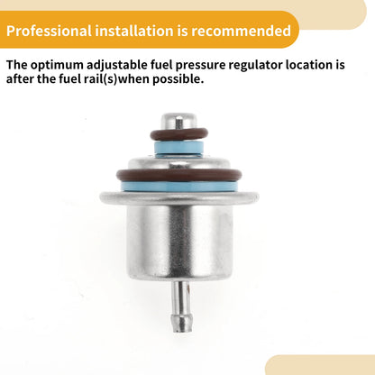 Fuel Pressure Regulator for Chevy Silverado 1500 (2003) - Metal Set
