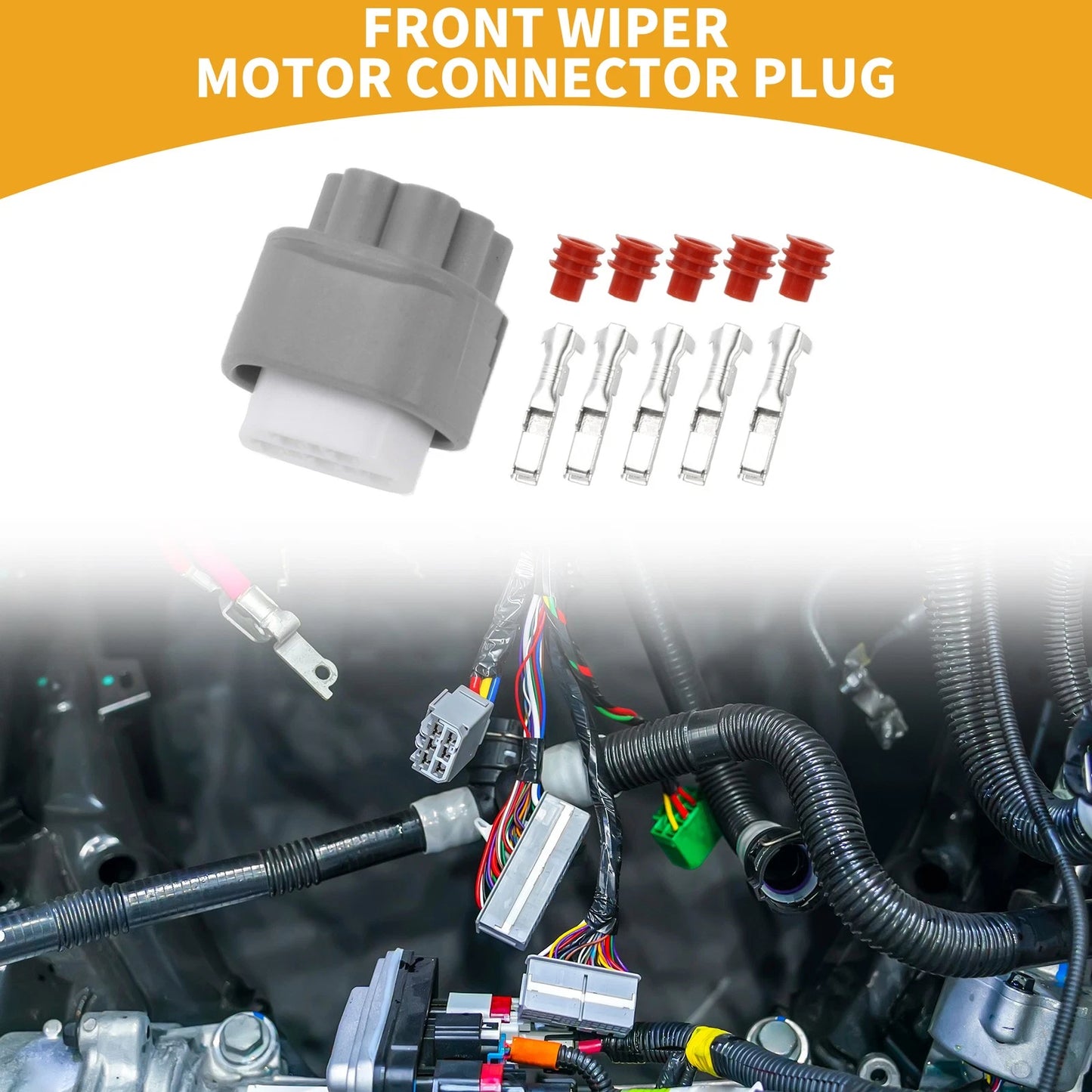 5 Pin Wiper Motor Connector Plug for Lexus