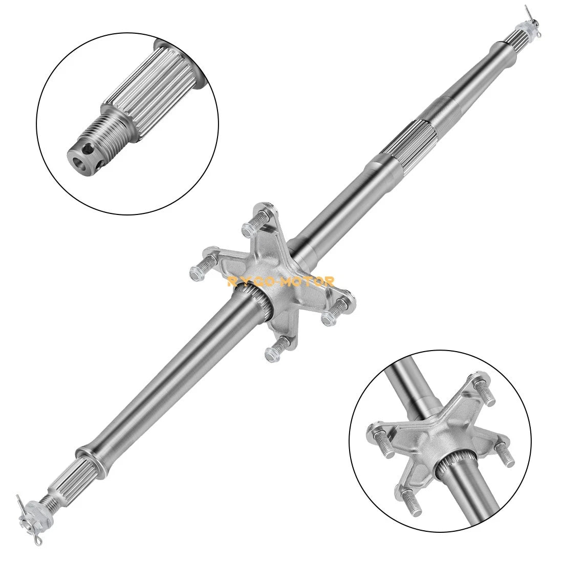 Rear Axle Shaft & Wheel Hubs for Honda TRX90 Sportrax (1993–2008)