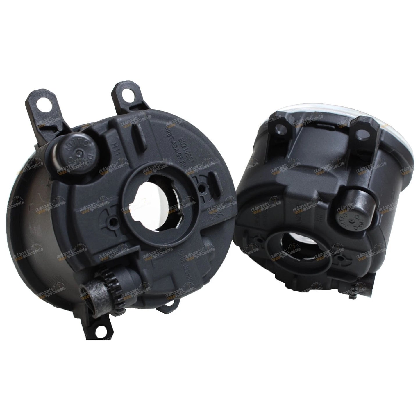 LH + RH Fog Lights Pair for Toyota Yaris NCP130/NCP131/NCP90/NCP91/NCP93 (2005–2019)